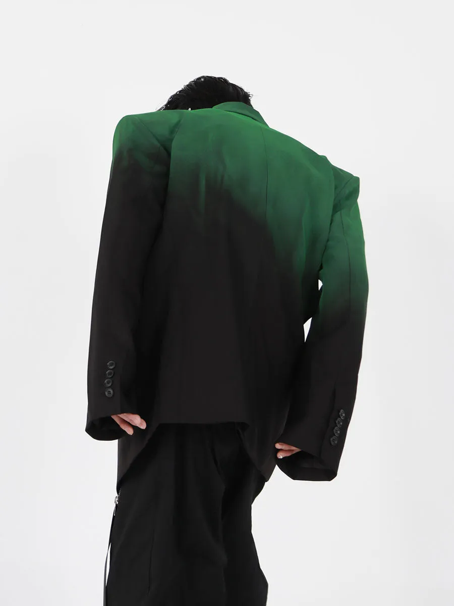 Solid Gradient Blazer