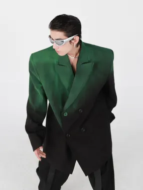 Solid Gradient Blazer