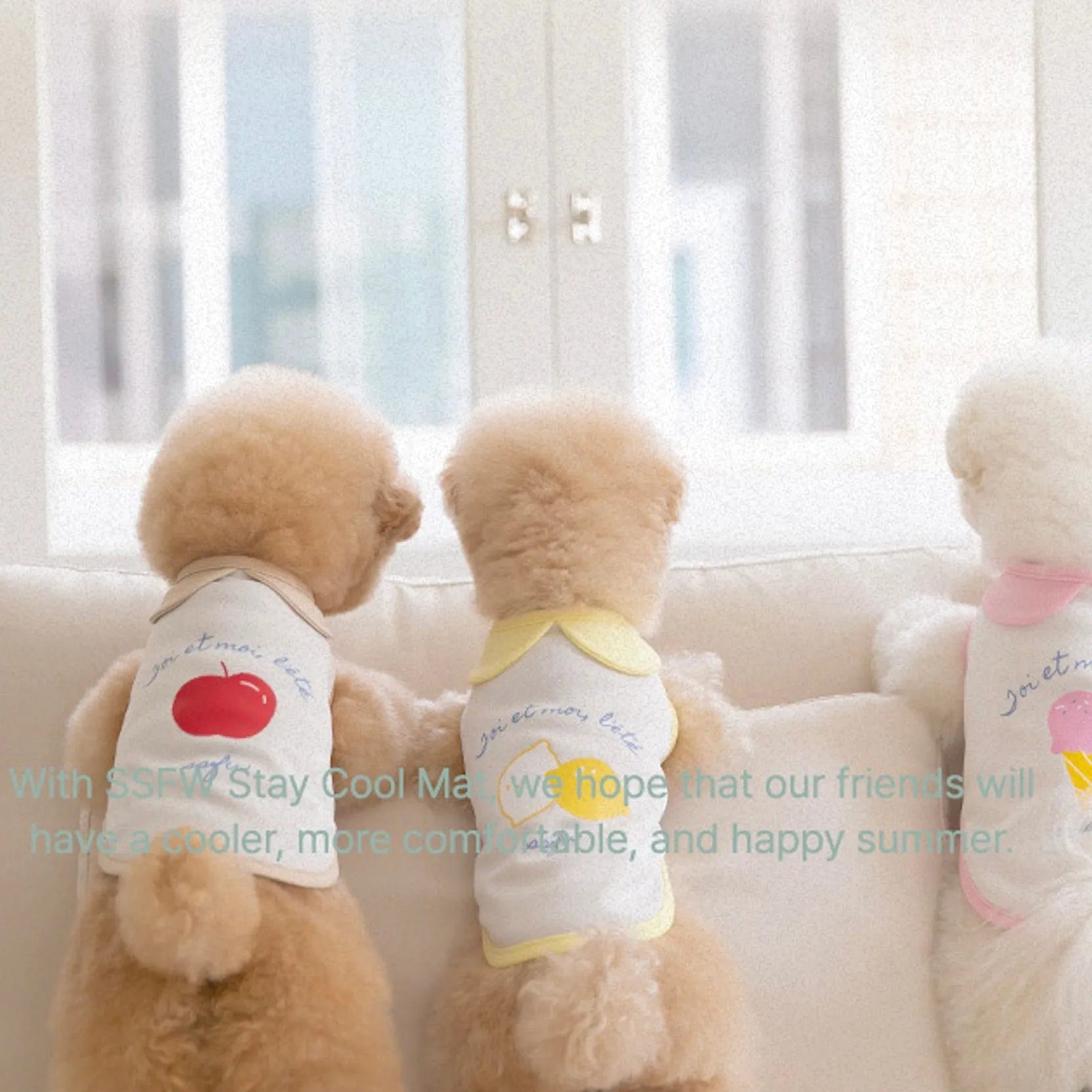 ※予約販売【ssfw】My Little Cooling Poncho（Ice Cream）