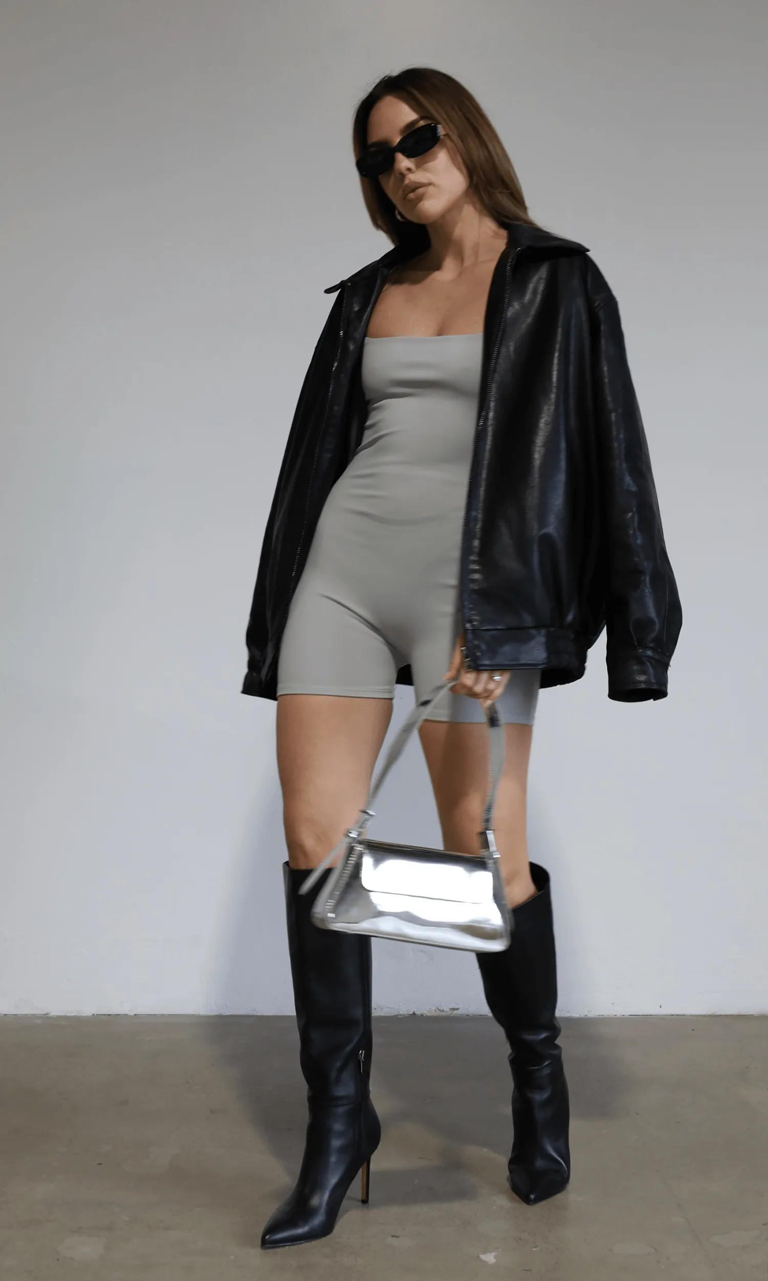 Stone Cold Romper - FINAL SALE