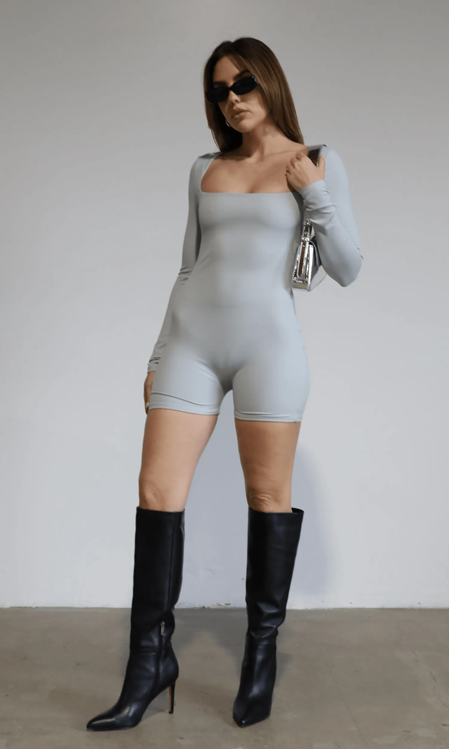 Stone Cold Romper - FINAL SALE
