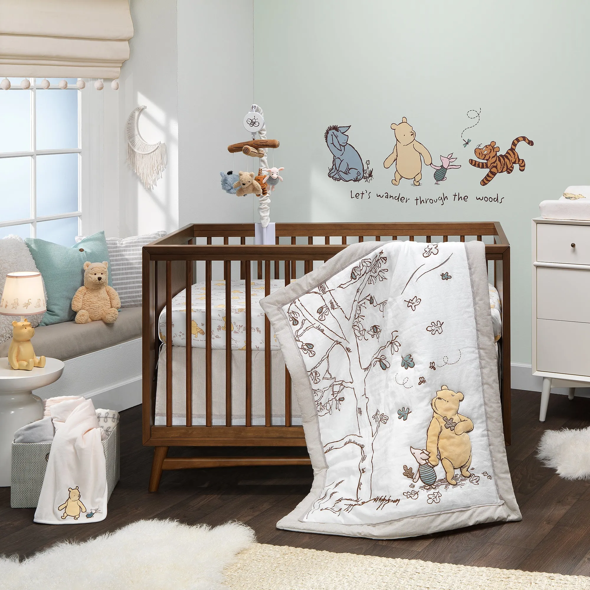 Storytime Pooh Musical Baby Crib Mobile