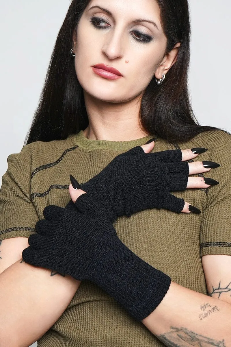 Stygian Fingerless Gloves
