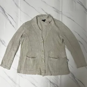 Sweater Cardigan By Eileen Fisher  Size: L