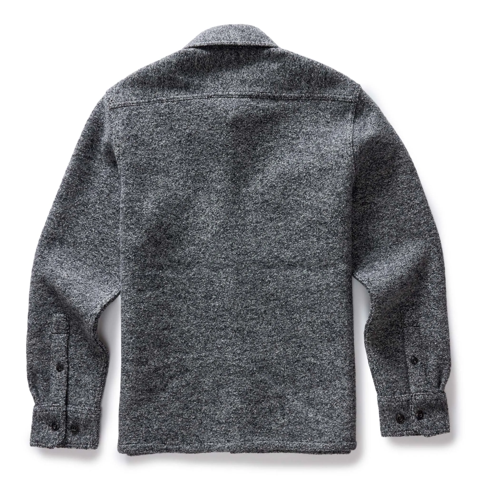 The Connor Overshirt in Heather Ash Boucle