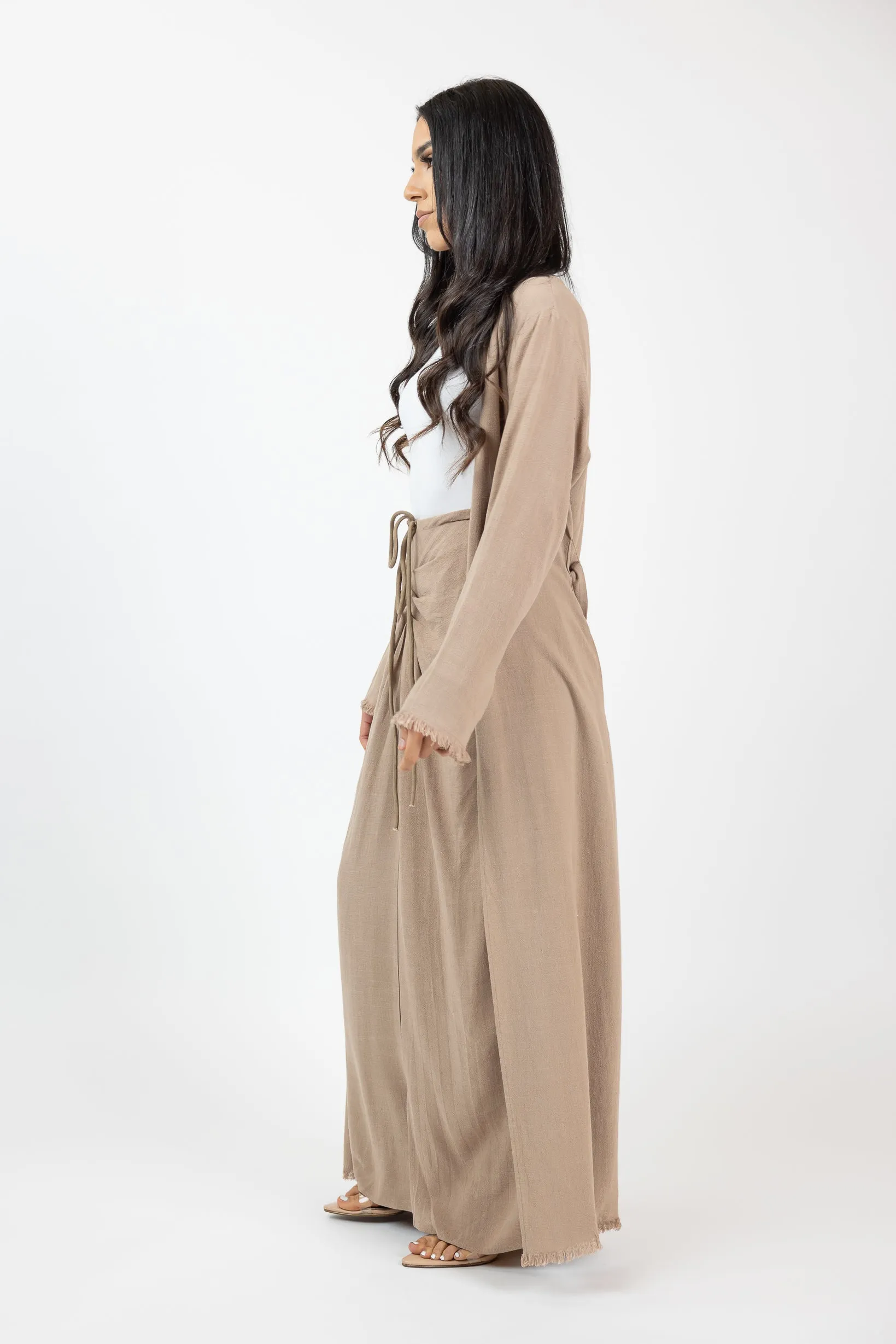 The Crescent Shivani Tie Cardigan