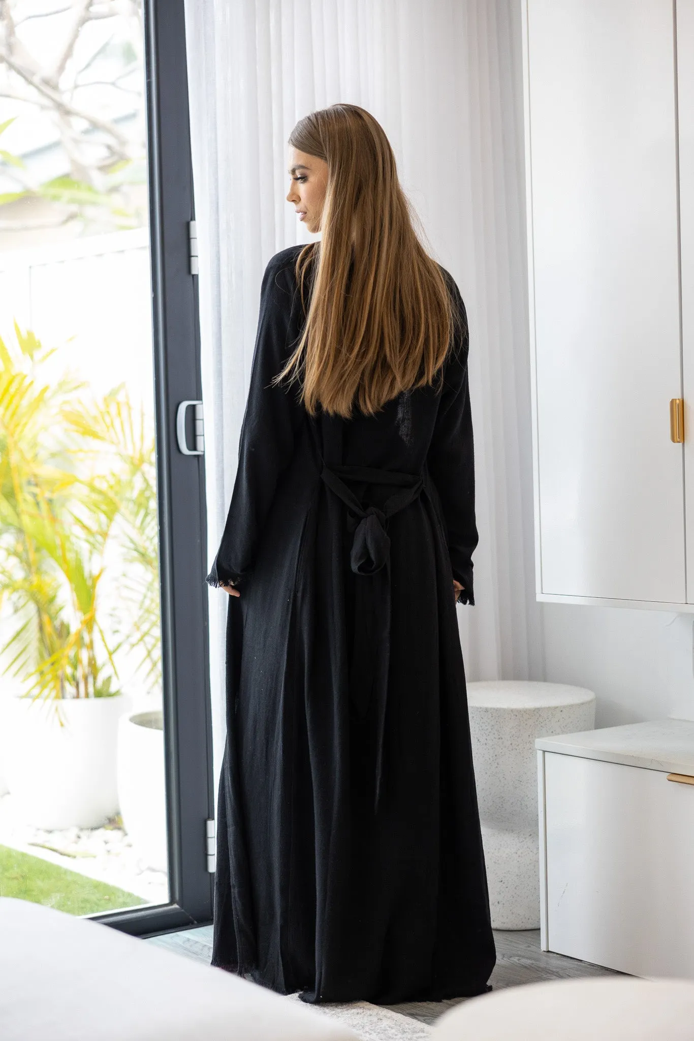 The Crescent Shivani Tie Cardigan
