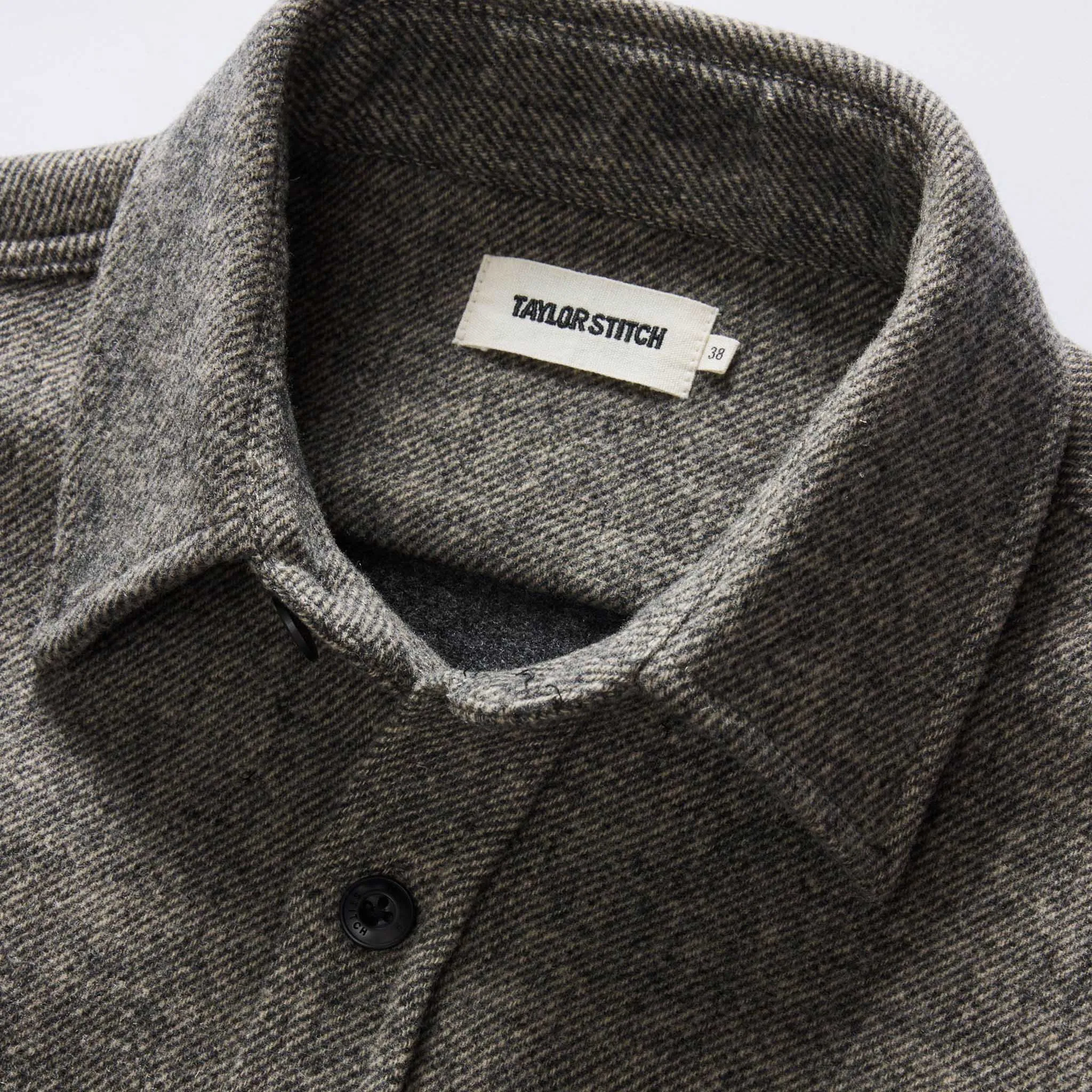The Maritime Shirt Jacket in Ash Twill