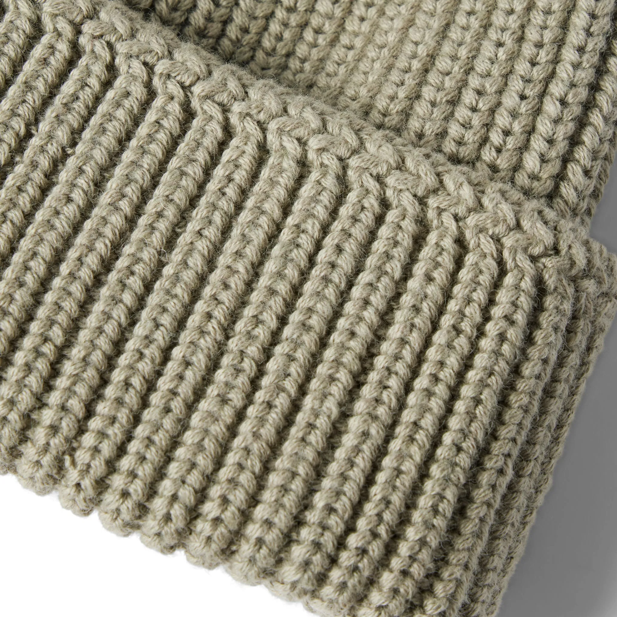 The Rib Beanie in Sagebrush