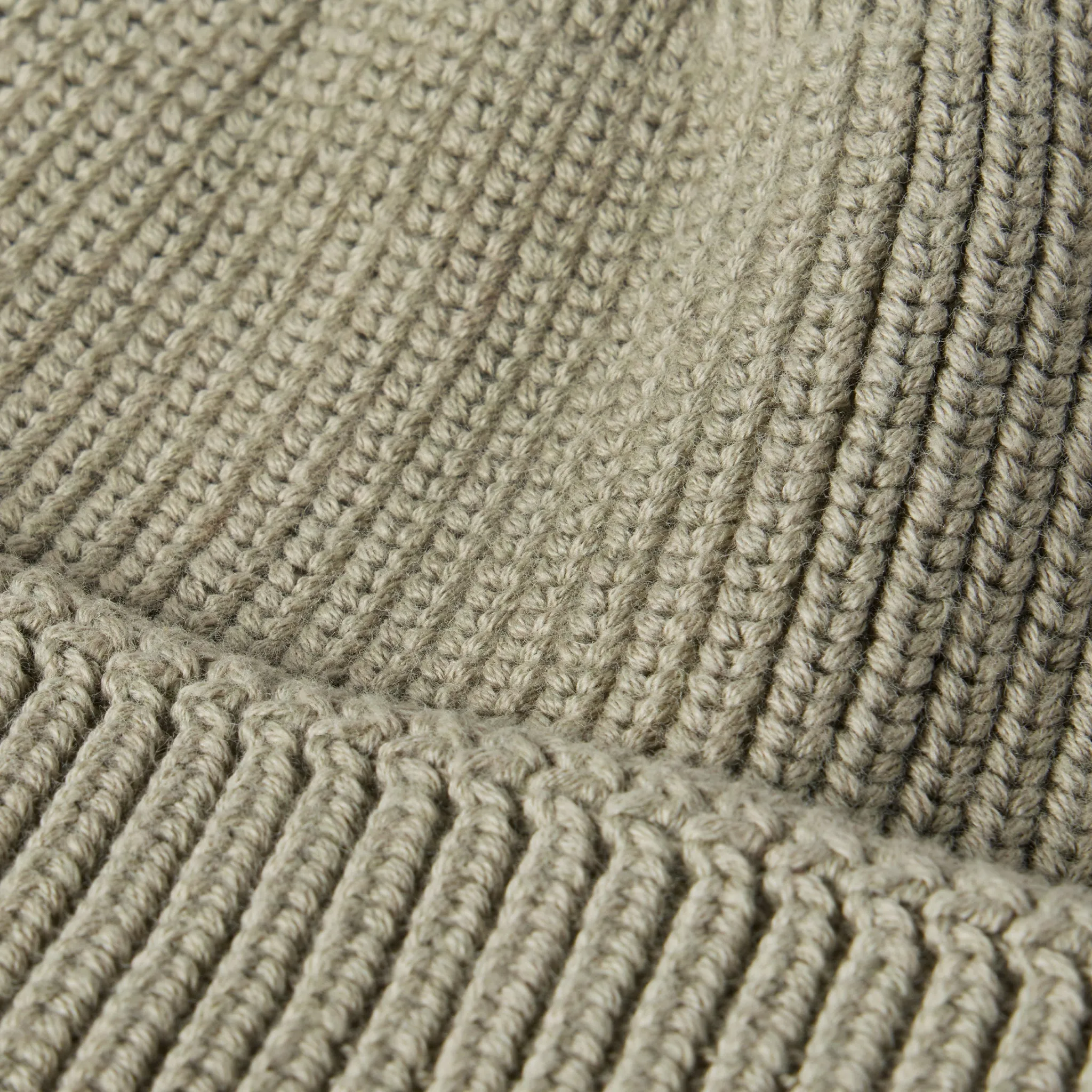 The Rib Beanie in Sagebrush