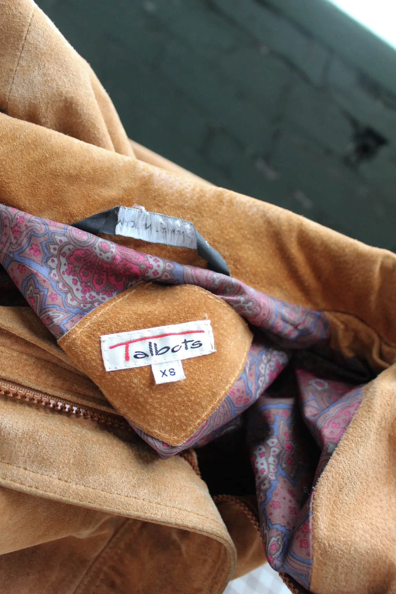tobacco suede jacket