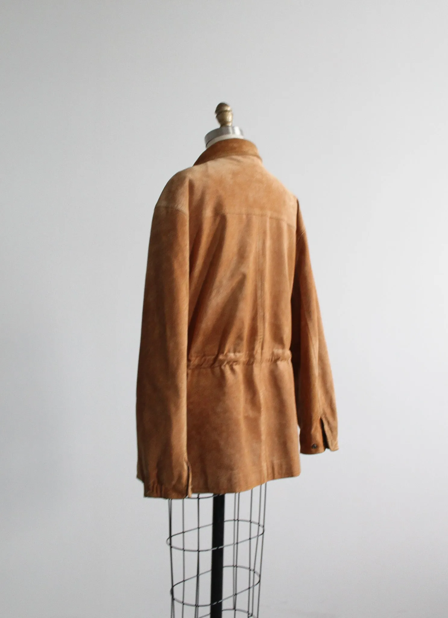 tobacco suede jacket