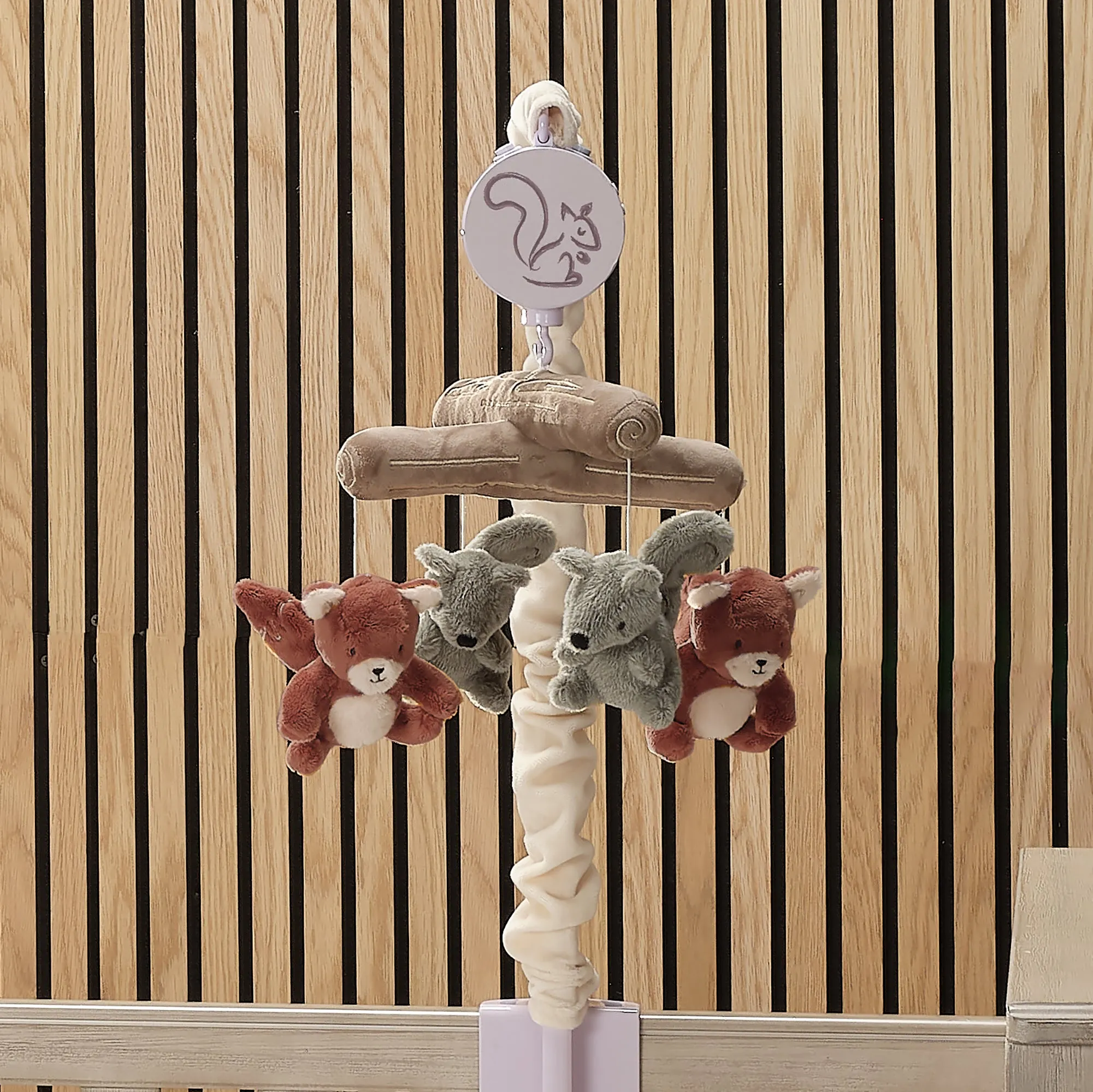 Treetop Fox Musical Baby Crib Mobile