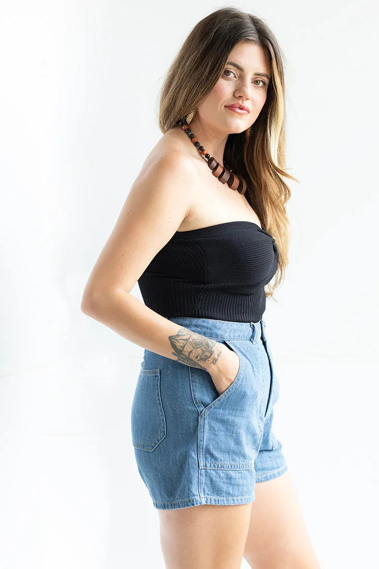 Twist Knot Bandeau Top