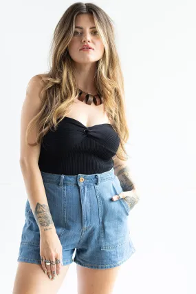 Twist Knot Bandeau Top