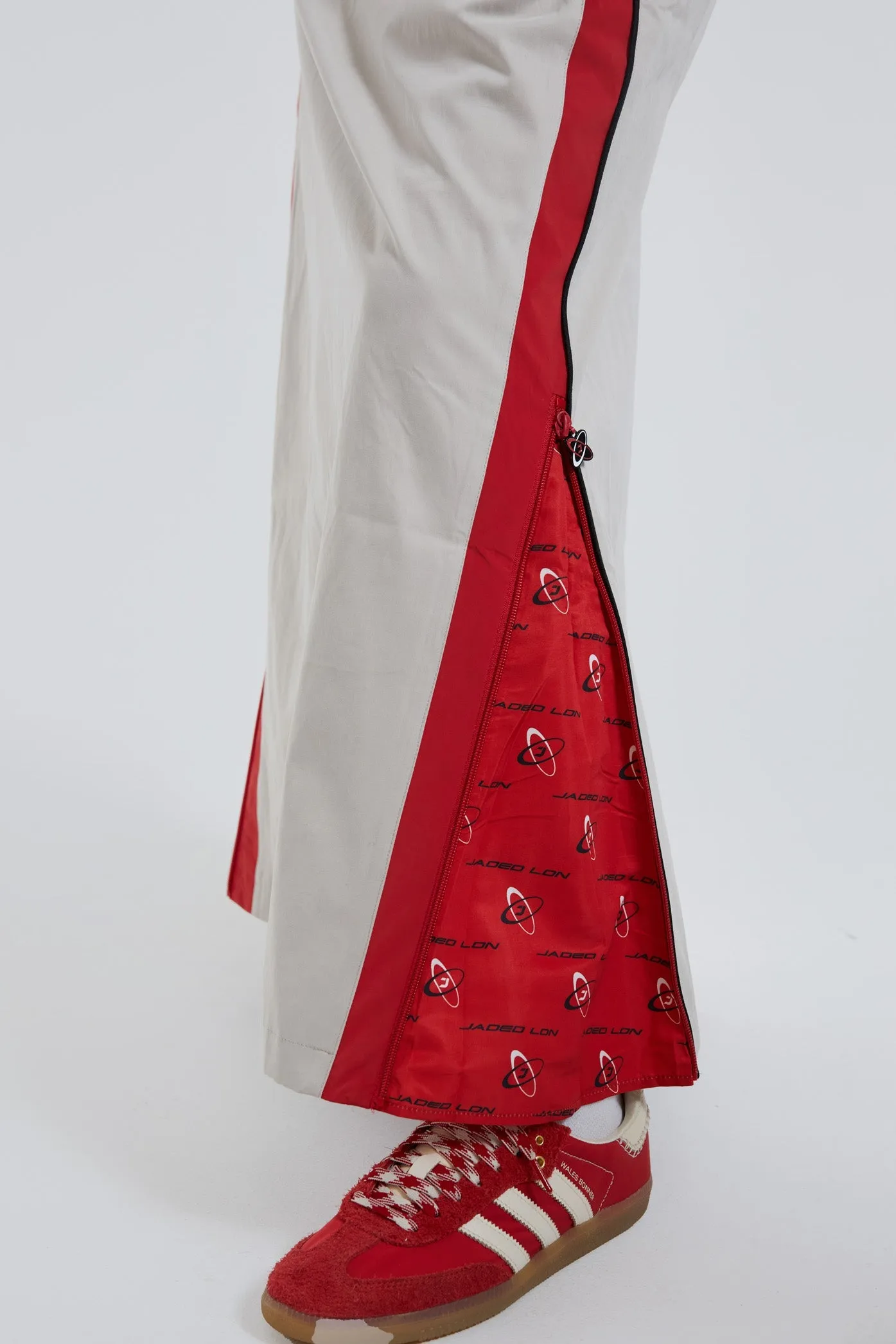 Uptown Windbreaker Maxi Skirt