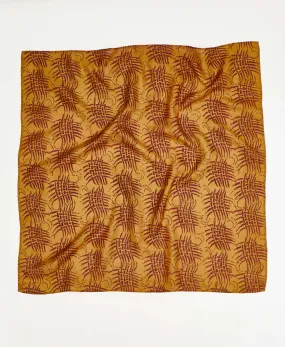 Vintage Silk Square Scarf - No. 240206