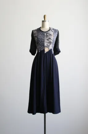 wanderlust patchwork dress