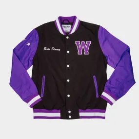 Washington Huskies "Bow Down" Two-Tone Bomber Jacket
