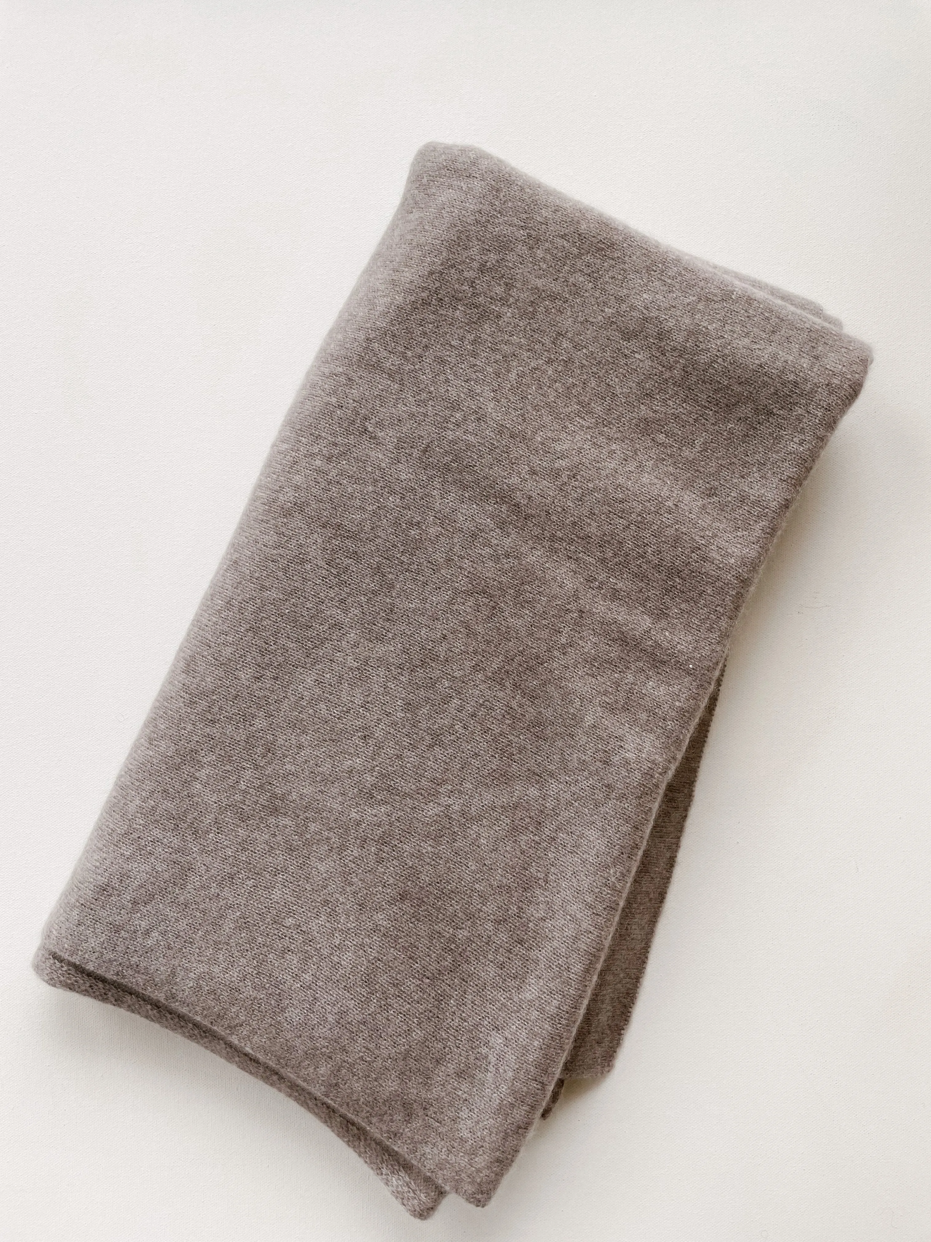 White   Warren - Cashmere Travel Wrap in Stonewood Heather