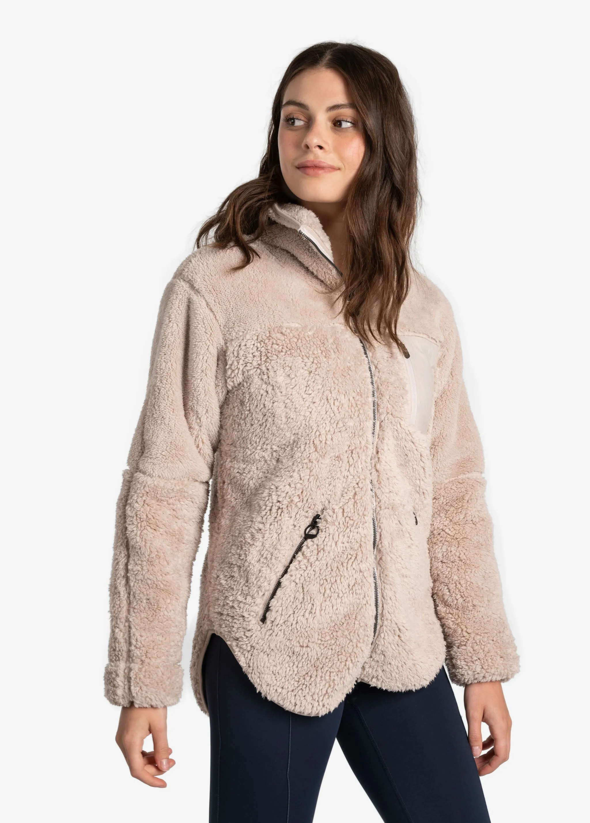 Yana Full Zip Teddy Cardigan