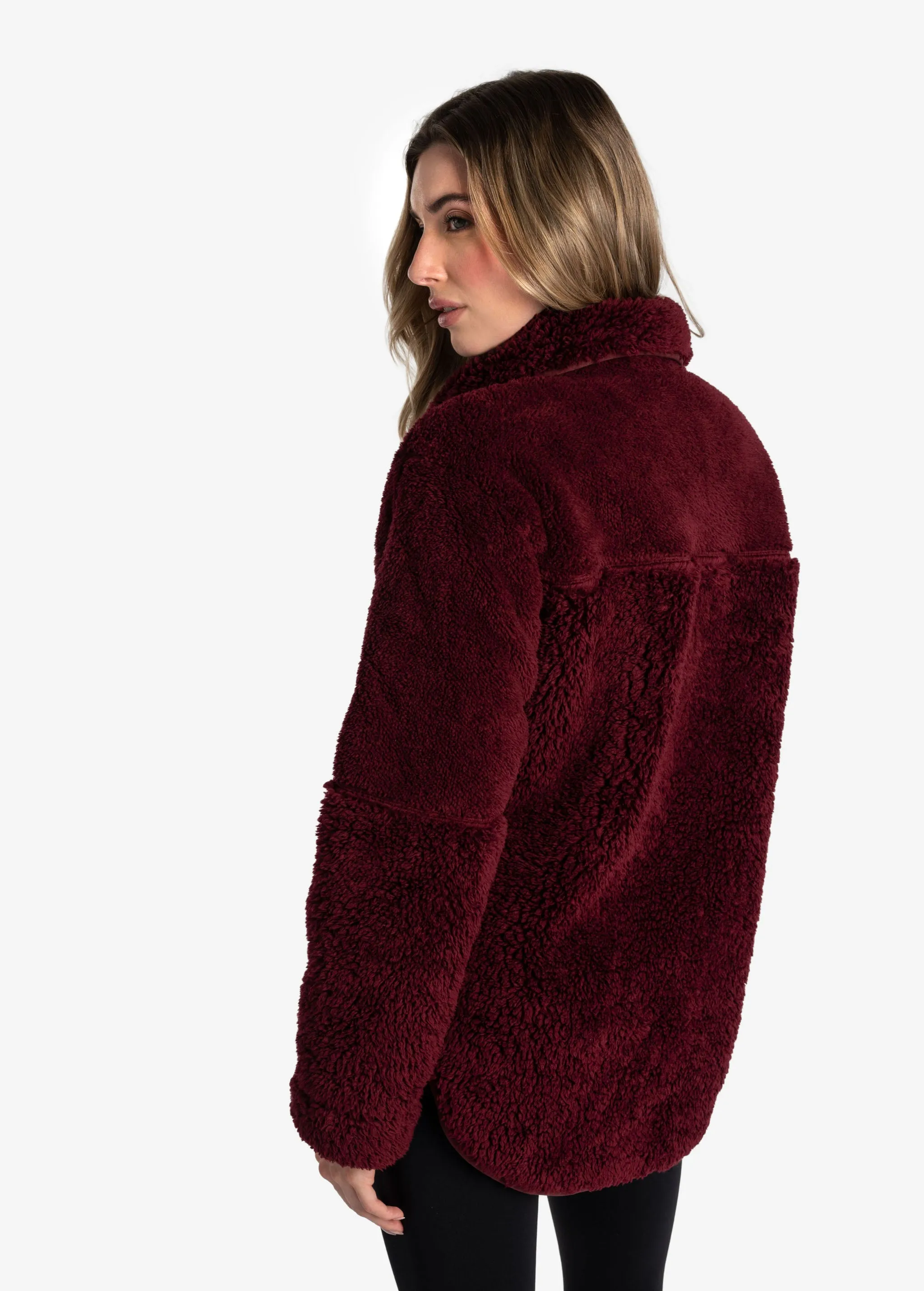 Yana Full Zip Teddy Cardigan