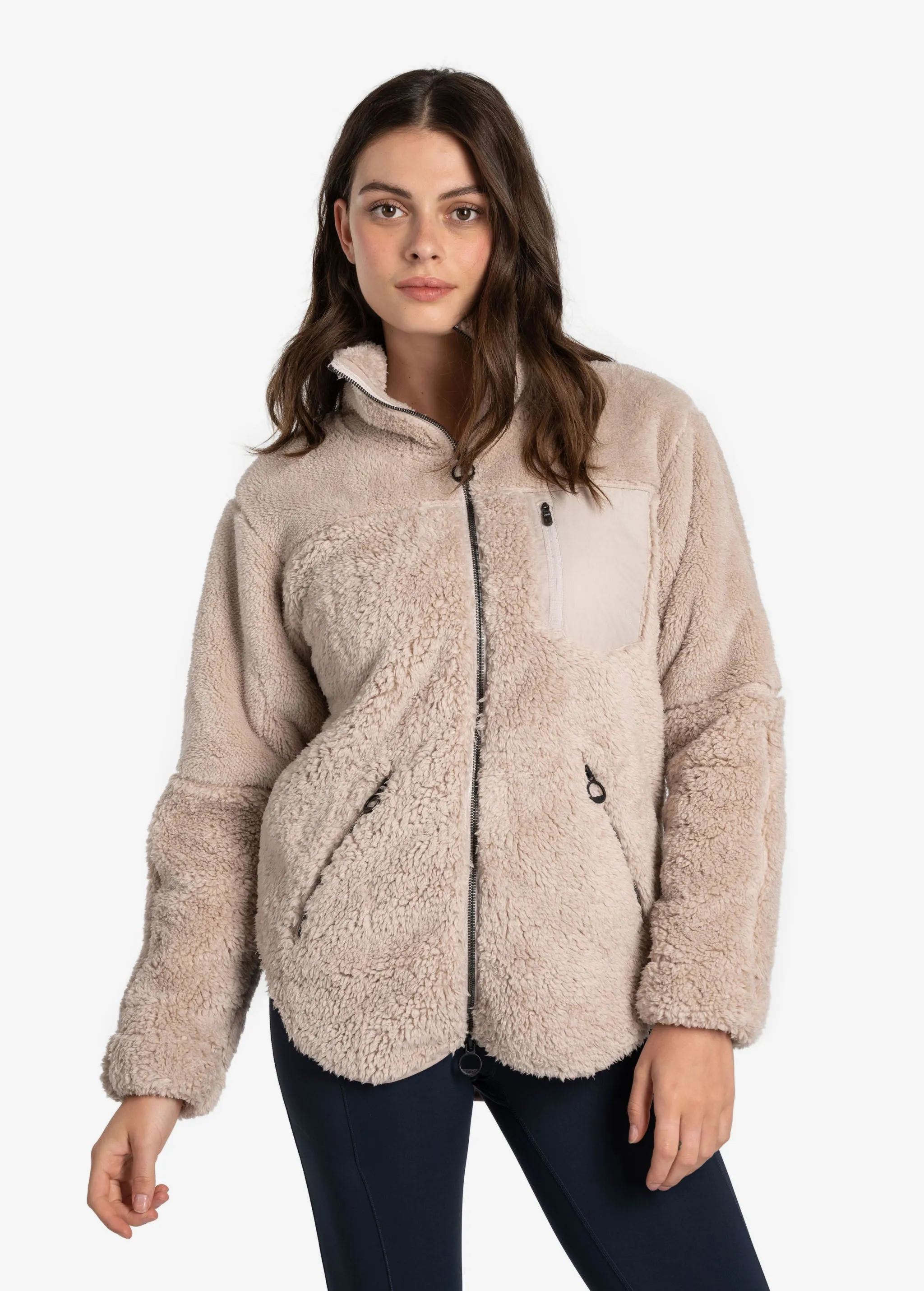 Yana Full Zip Teddy Cardigan