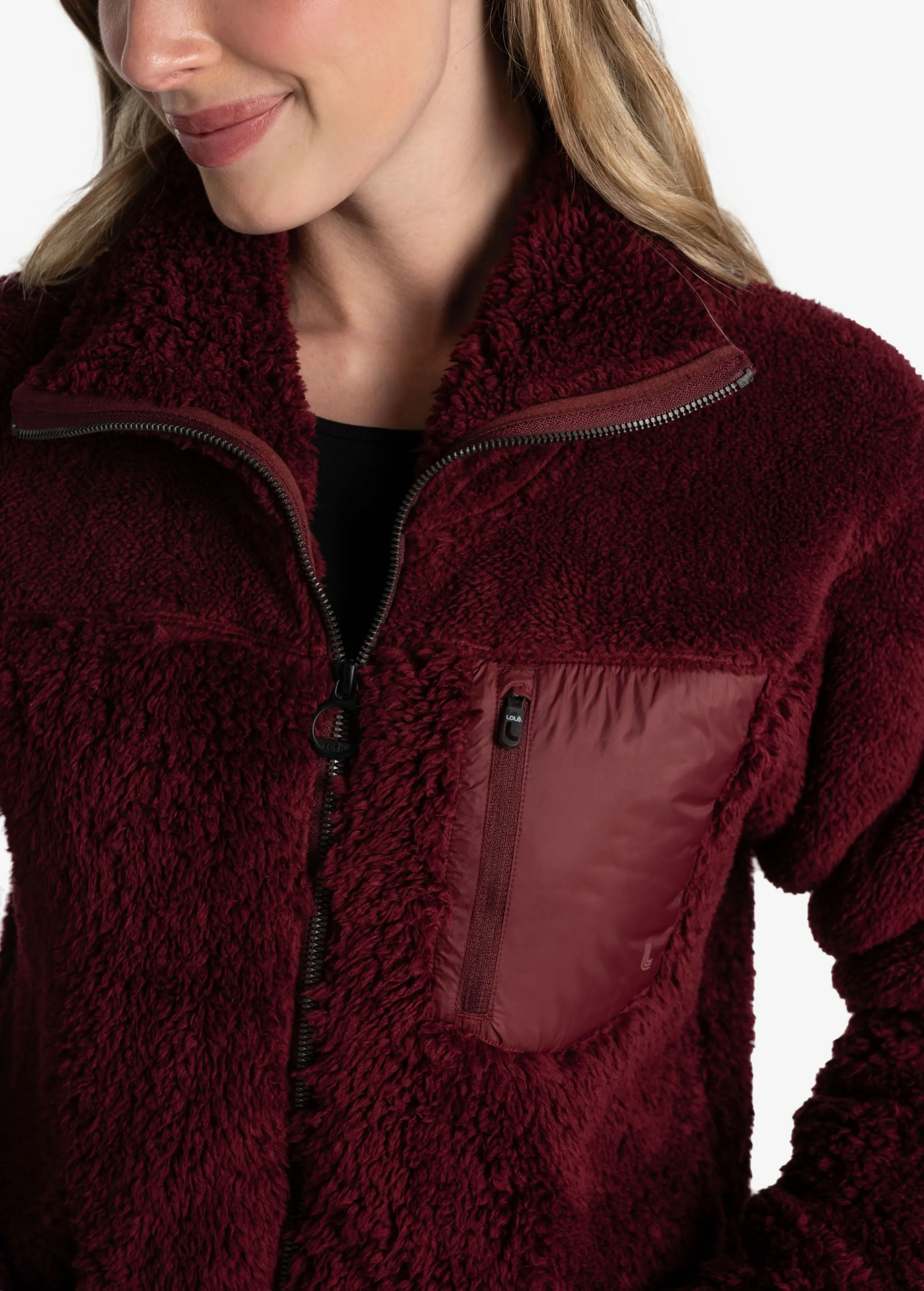 Yana Full Zip Teddy Cardigan