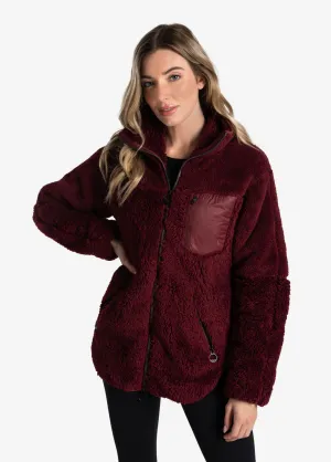 Yana Full Zip Teddy Cardigan