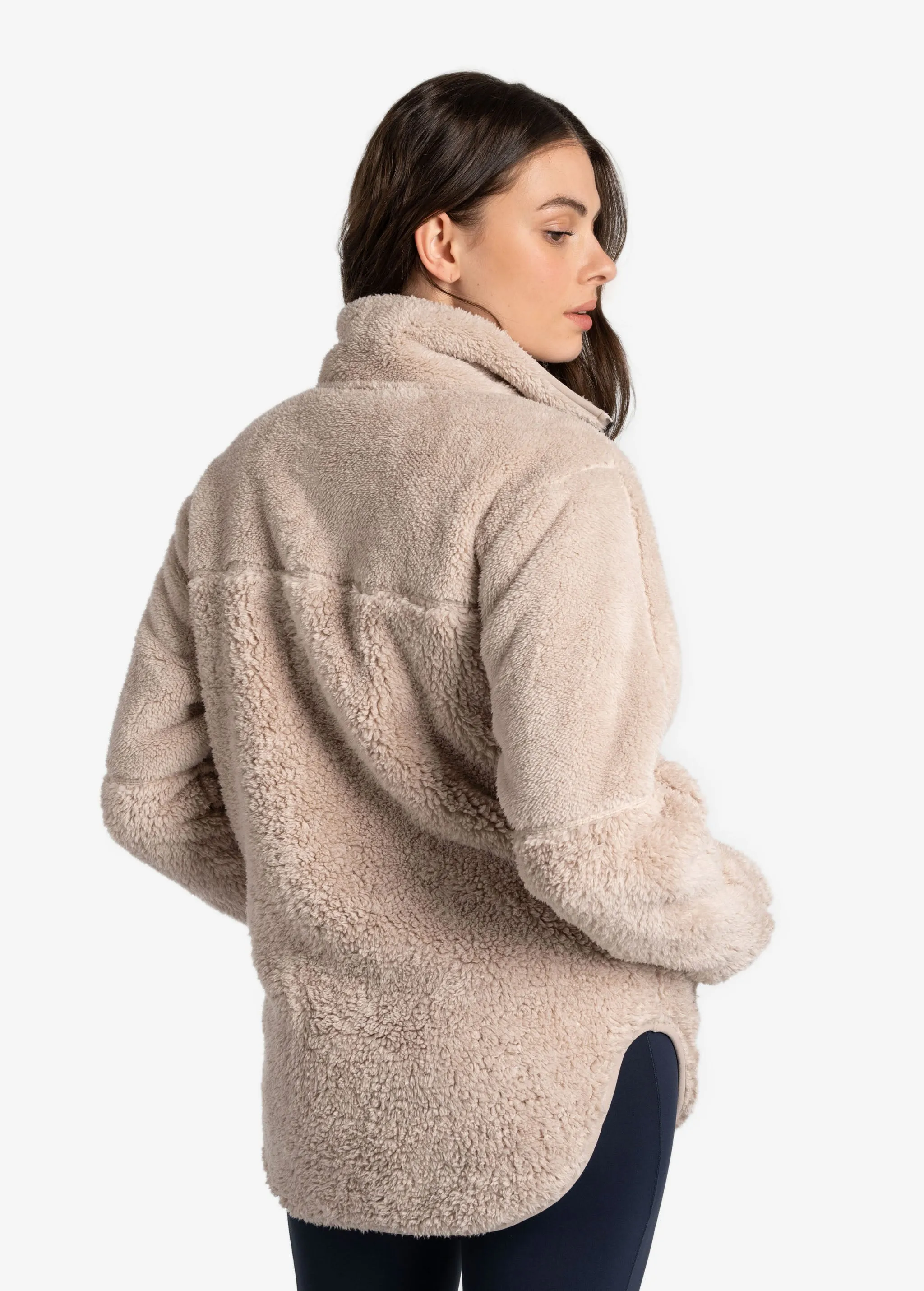 Yana Full Zip Teddy Cardigan