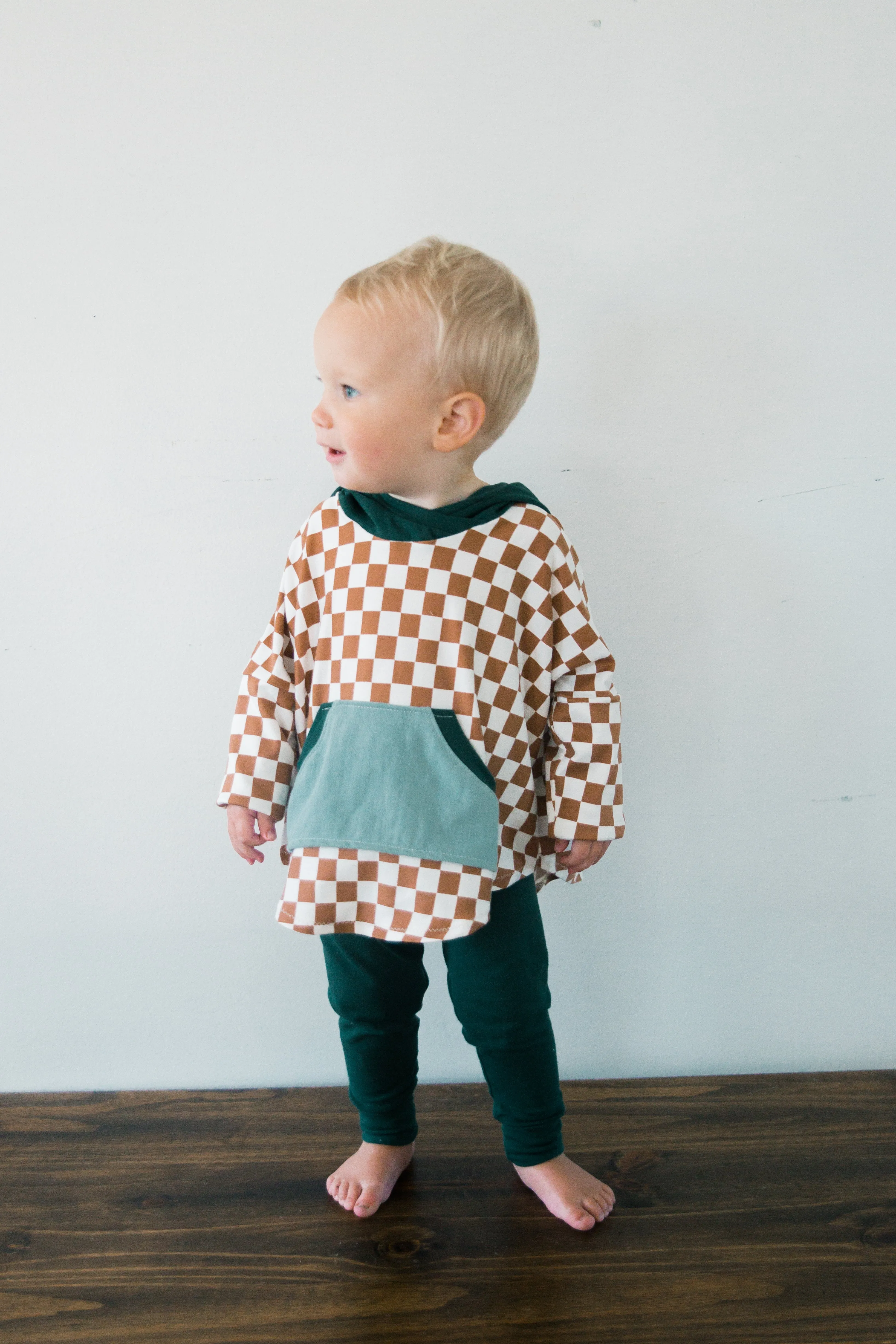 Youth Indy Poncho Digital Sewing Pattern Sizes NB-16Y