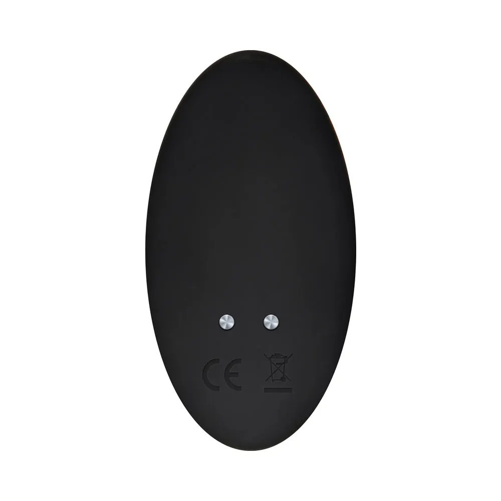 Zero Tolerance Strapped & Tapped Heating, Vibrating Prostate Massager, C-Ring Black