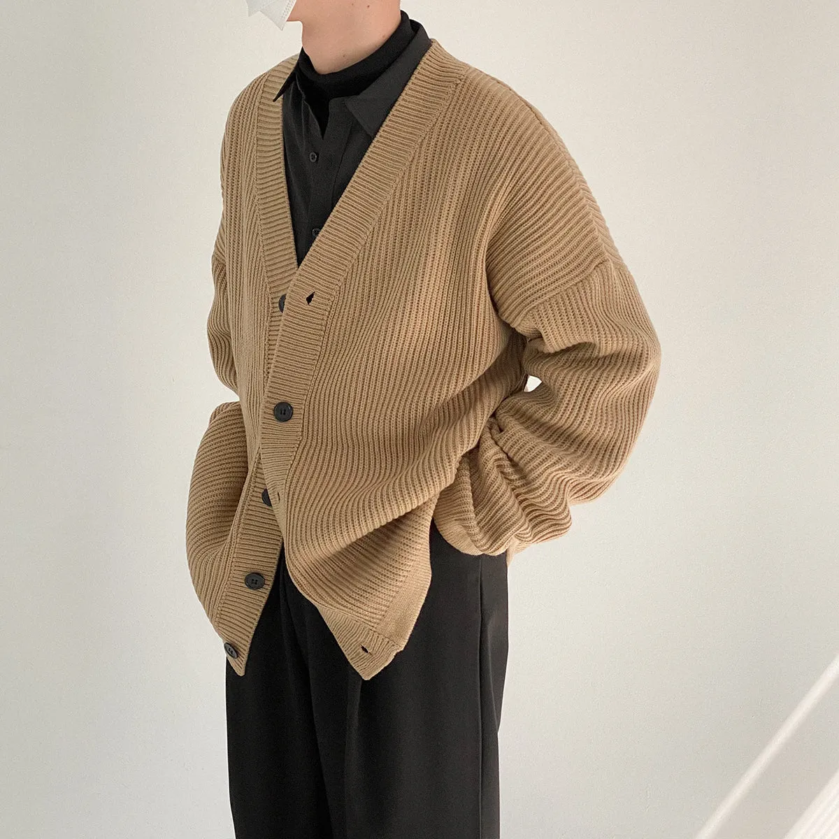 Zhou Ribbed Knit Cardigan