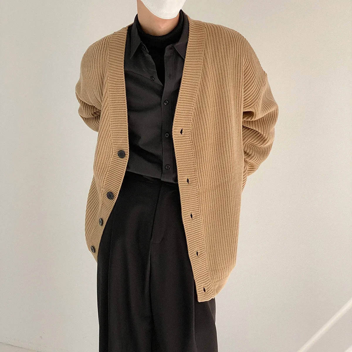 Zhou Ribbed Knit Cardigan