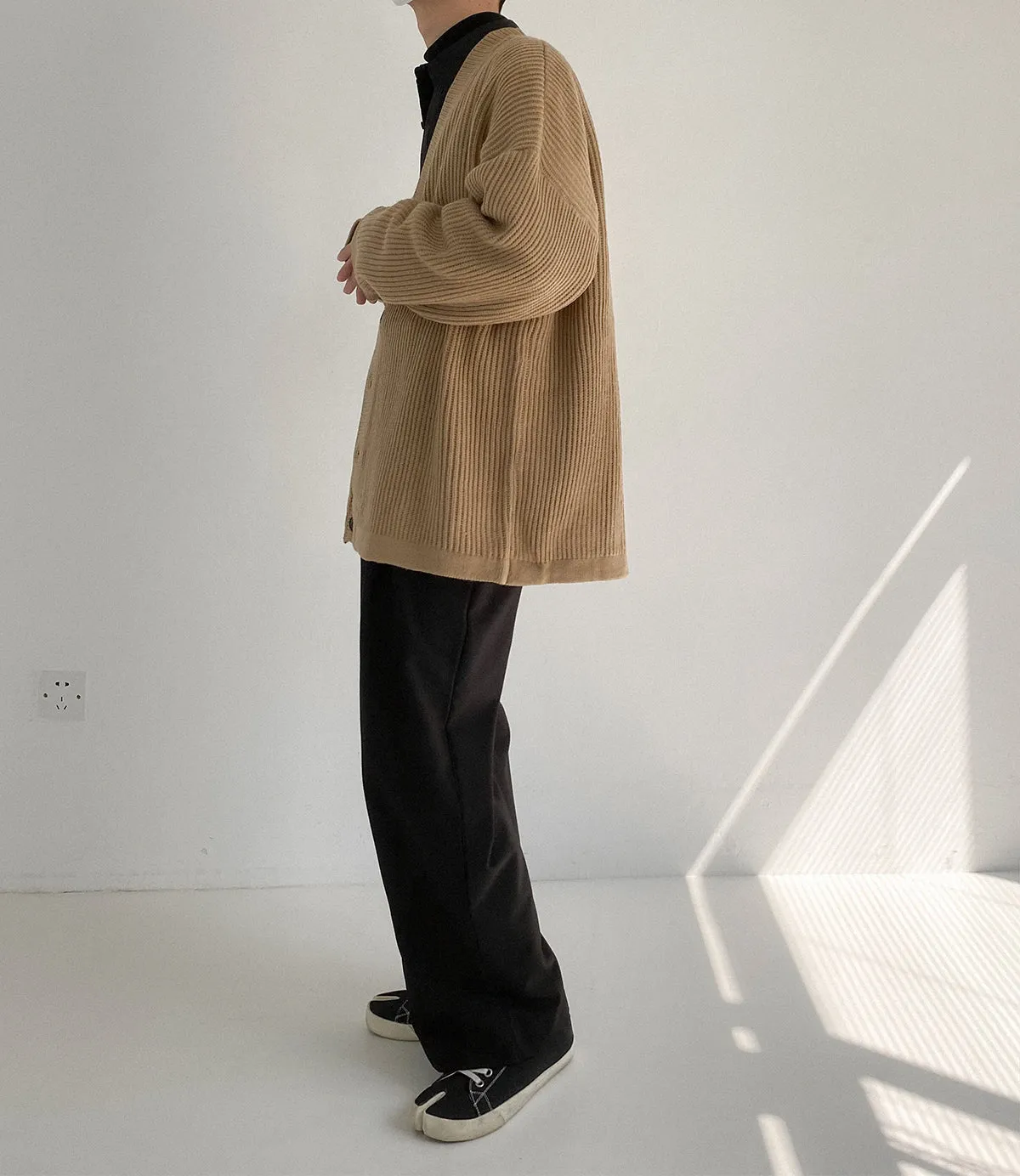 Zhou Ribbed Knit Cardigan